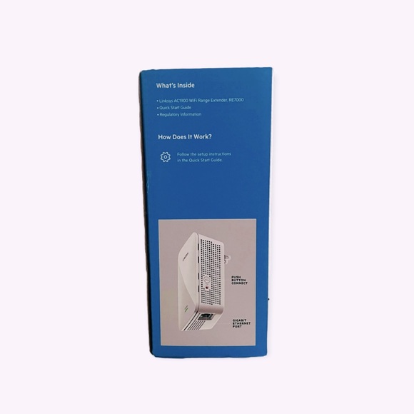 NEW Linksys WiFi Extender — RE7000 Max-Stream AC1900+ WiFi Extender - Picture 7 of 12